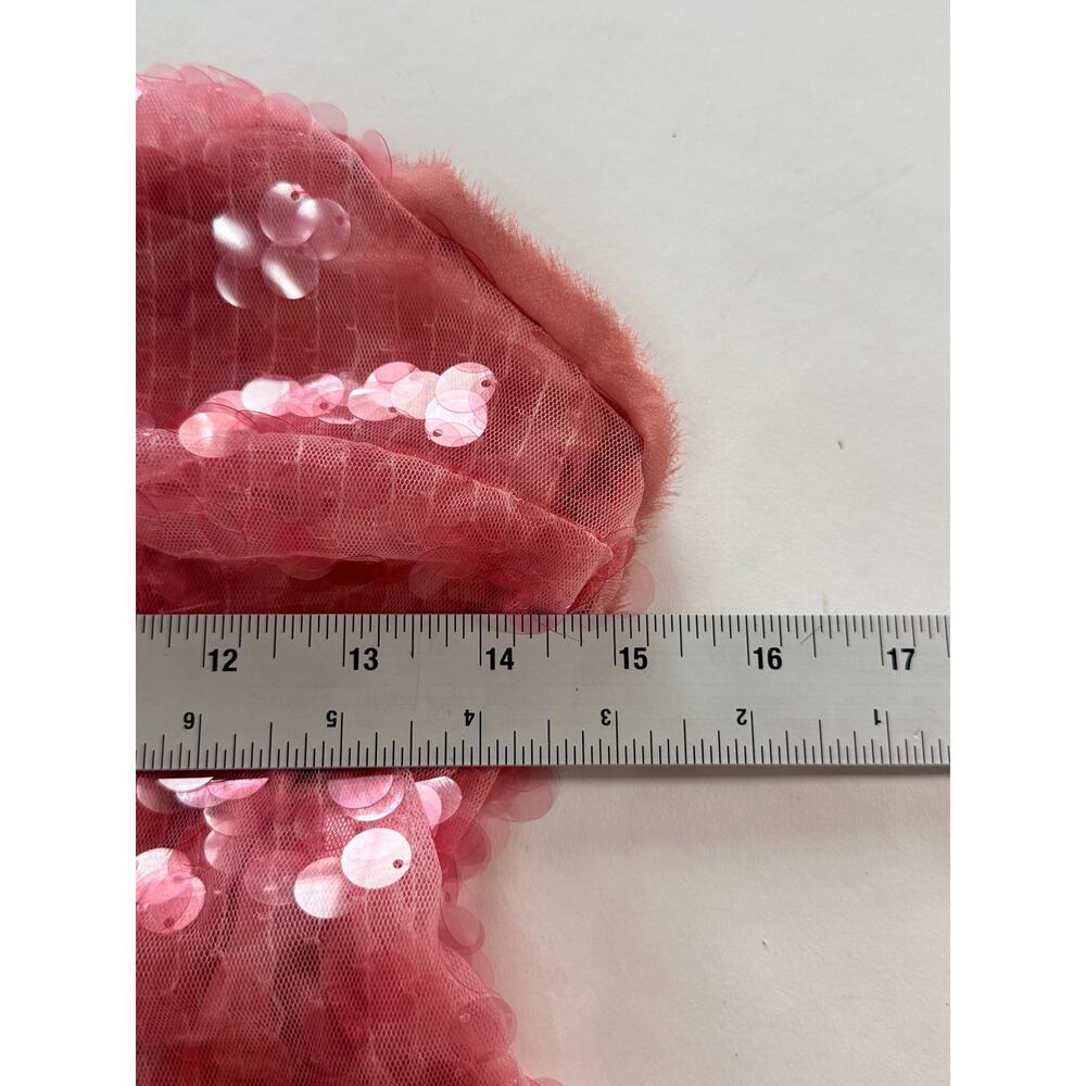 Zara Pink Sequin Mini Dress - Picture 5 of 11